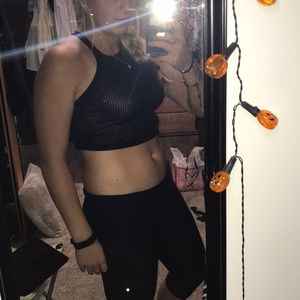 Black crop top